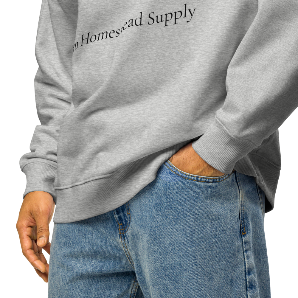 Modern Homestead Supply Premium Mallard Forest Crewneck (Heather Gray) Sweatshirt